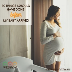 10 Things I should have done BEFORE our Baby arrived MaternityBag Hospital Bag